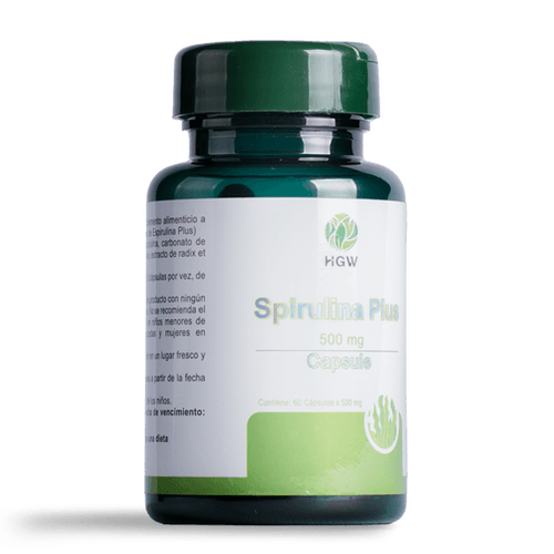Capsulas de Spirulina Plus HGW