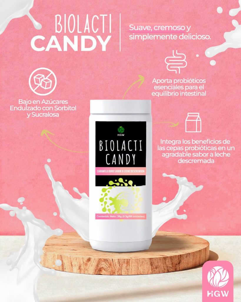 Caramelos Probioticos – Biolacti Candy