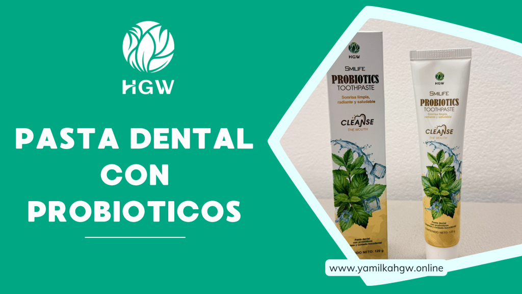 PASTA DENTAL CON PROBIOTICOS