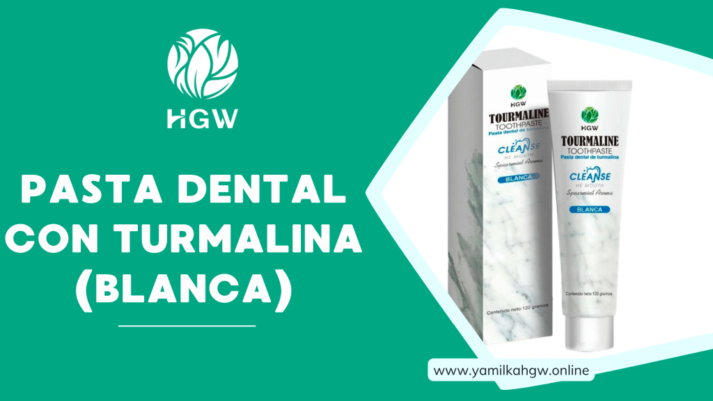 PASTA DENTAL CON TURMALINA BLANCA
