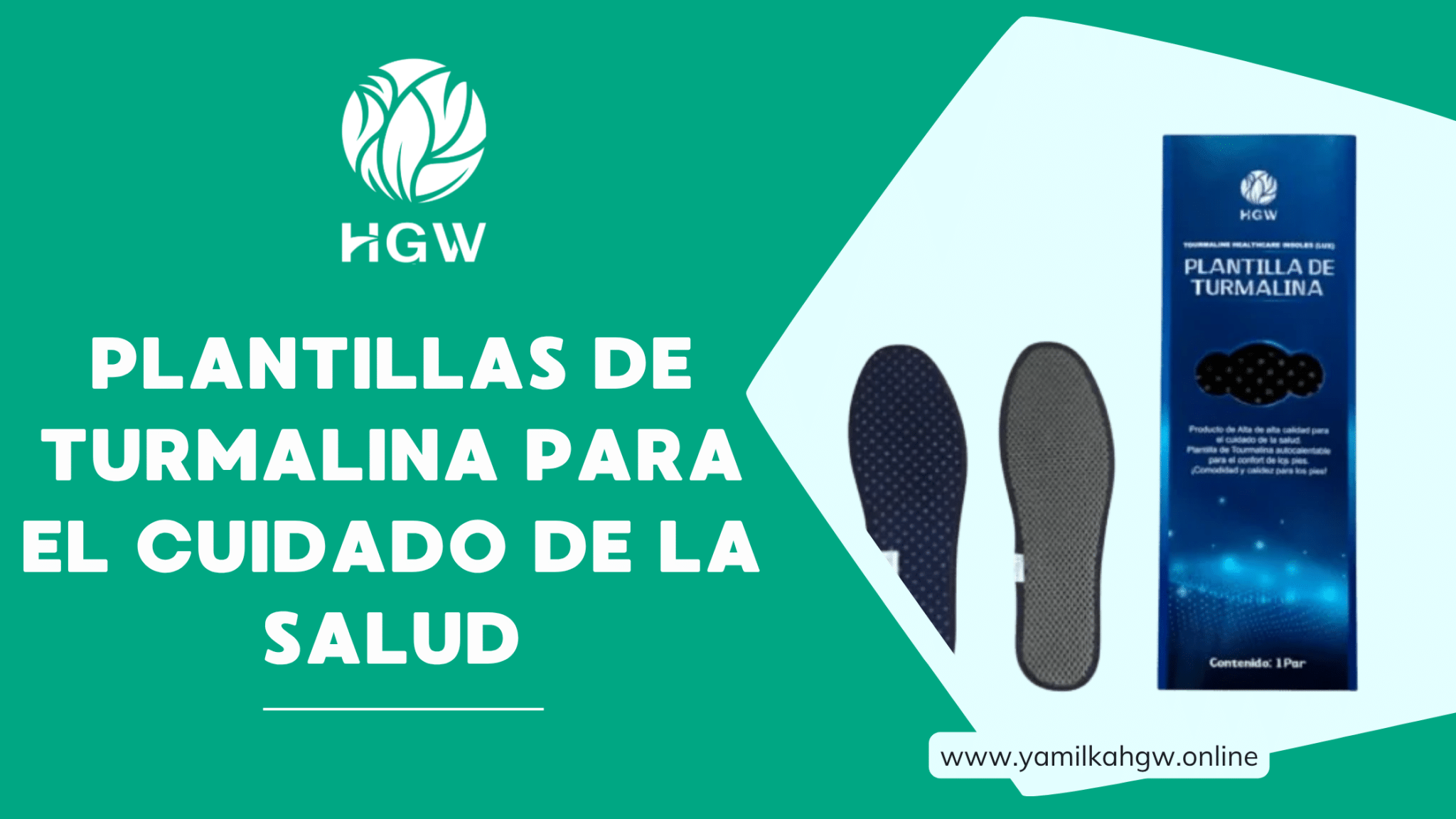 Plantillas de turmalina para el cuidado de la salud