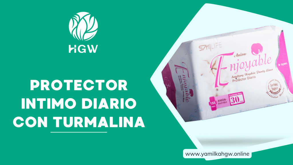 Protector intimo Diario con turmalina