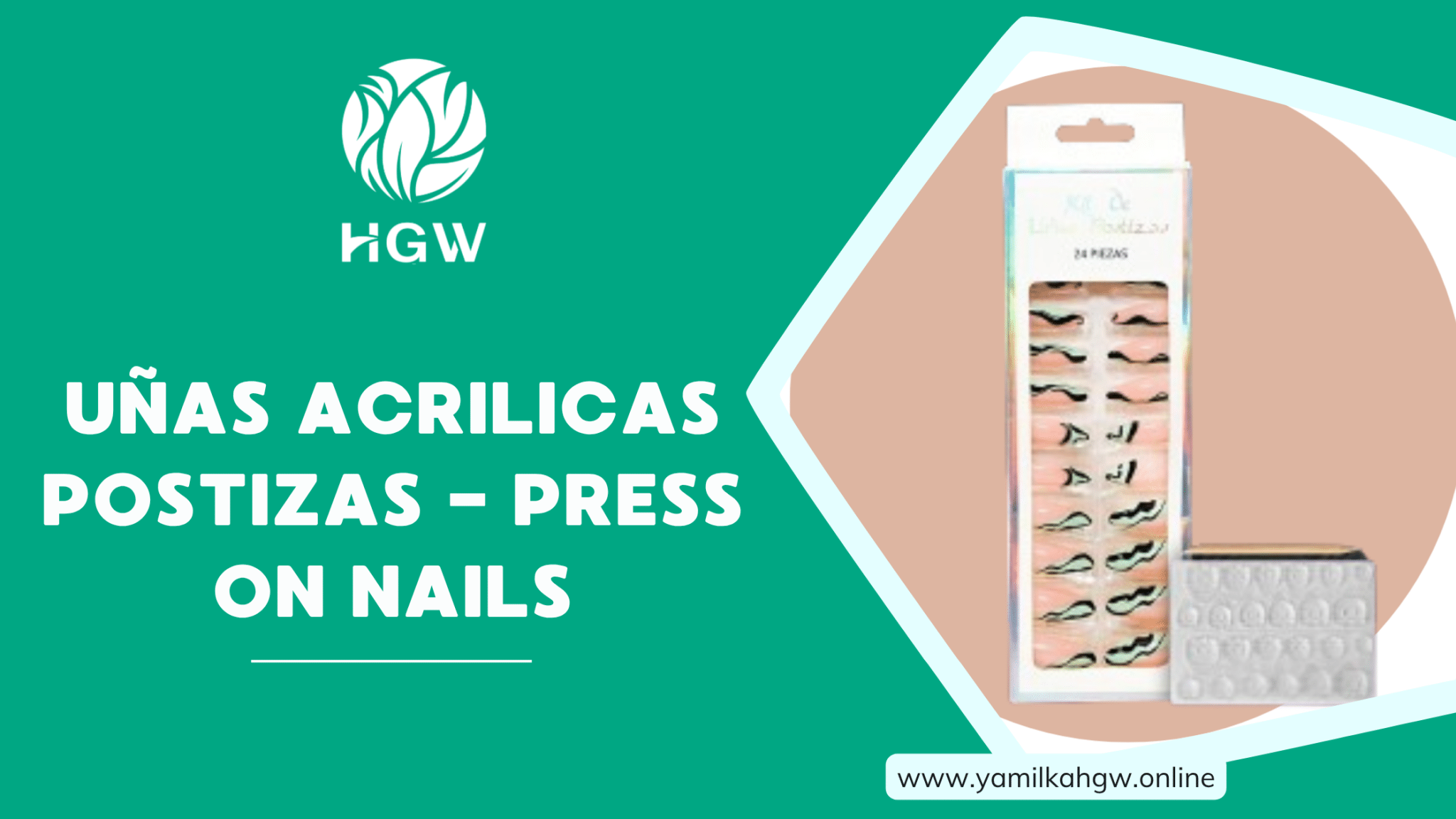 Unas acrilicas Postizas PRESS ON NAILS
